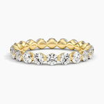 Milan Eternity Diamond Ring (1/3 ct. tw.) Yellow Gold 18k Eternity Band