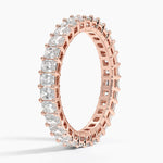 Radiant Eternity Diamond Ring (2 ct. tw.) Rose Gold 18k Eternity Band