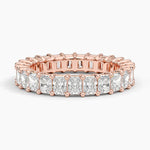 Radiant Eternity Diamond Ring (3 ct. tw.) Rose Gold 18k Eternity Band