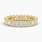 Radiant Eternity Diamond Ring (3 ct. tw.) Yellow Gold 18k Eternity Band