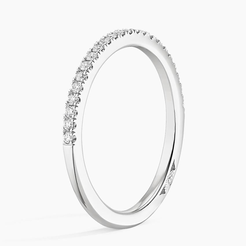 Simply Tacori Diamond Ring (1/5 ct. tw.) Platinum Wedding Band