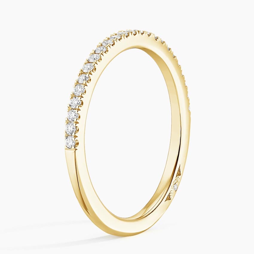 Simply Tacori Diamond Ring (1/5 ct. tw.) Yellow Gold 18k Wedding Band