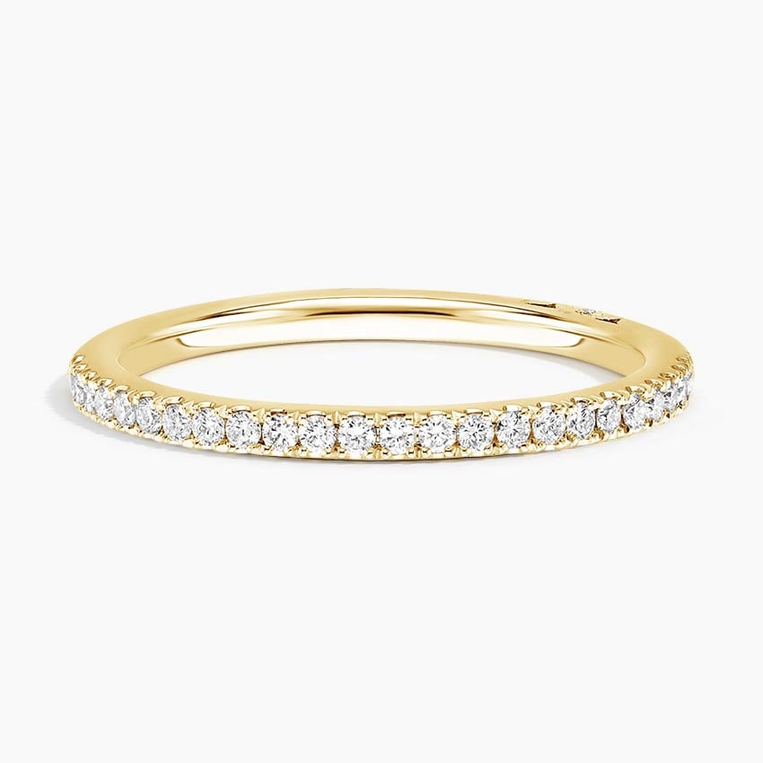 Simply Tacori Diamond Ring (1/5 ct. tw.) Yellow Gold 18k Wedding Band
