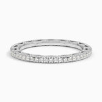 Tacori Lunetta Crescent Eternity Diamond Ring (1/2 ct. tw.) Platinum Eternity Band