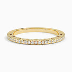 Tacori Lunetta Crescent Diamond Ring (1/4 ct. tw.) Yellow Gold 18k Wedding Band