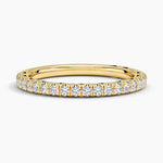 Tacori Petite Crescent Diamond Ring (1/4 ct. tw.) Yellow Gold 18k Wedding Band