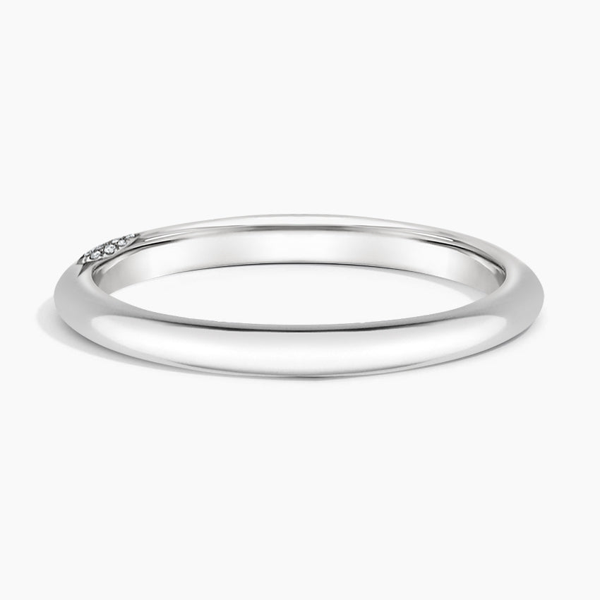 Tacori Founder's Petite Diamond Ring Platinum Wedding Band