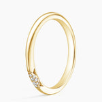 Tacori Founder's Petite Diamond Ring Yellow Gold 18k Wedding Band