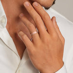 Low Profile 4.5mm Wedding Ring Rose Gold 18k Wedding Band