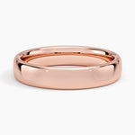 Low Profile 4.5mm Wedding Ring Rose Gold 18k Wedding Band