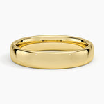 Low Profile 4.5mm Wedding Ring Yellow Gold 18k Wedding Band