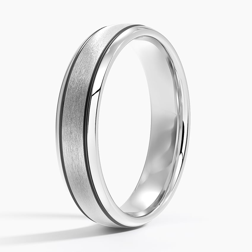 Everett 5mm Wedding Ring Platinum Wedding Band