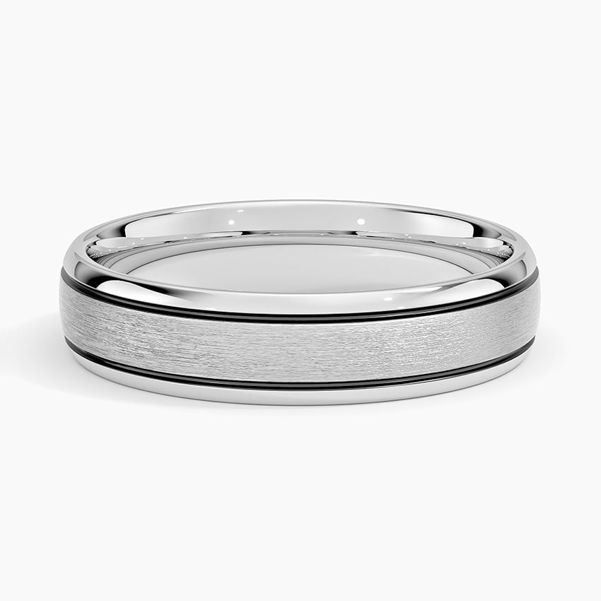 Everett 5mm Wedding Ring Platinum Wedding Band