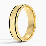 Everett 6mm Wedding Ring Yellow Gold 18k Wedding Band