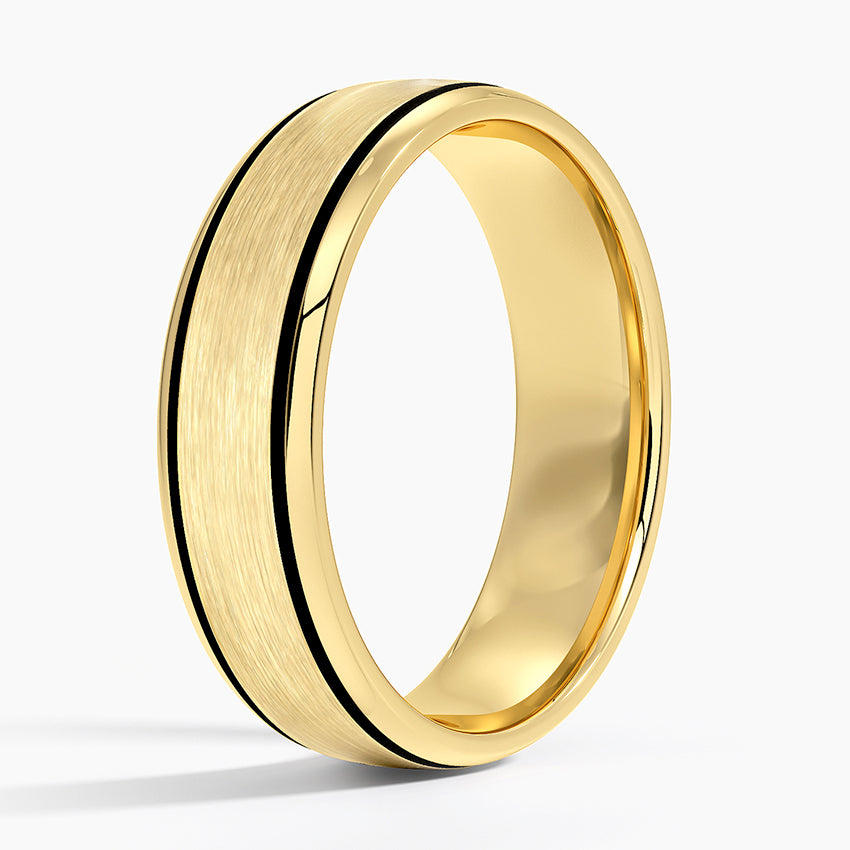 Everett 6mm Wedding Ring Yellow Gold 18k Wedding Band