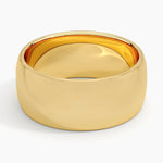 Fairmined Comfort Fit 8mm Wedding Ring Yellow Gold 18k Wedding Band