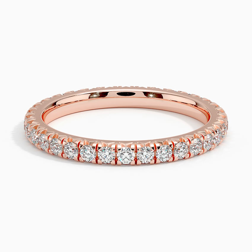 Amelie Eternity Diamond Ring (2/3 ct. tw.) Rose Gold 18k Eternity Band