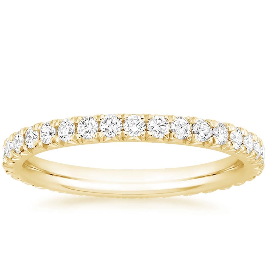 Amelie Eternity Diamond Ring (2/3 ct. tw.) Yellow Gold 18k Eternity Band