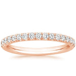 Amelie Diamond Ring (1/3 ct. tw.) Rose Gold 18k Wedding Band