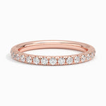 Amelie Diamond Ring (1/3 ct. tw.) Rose Gold 18k Wedding Band