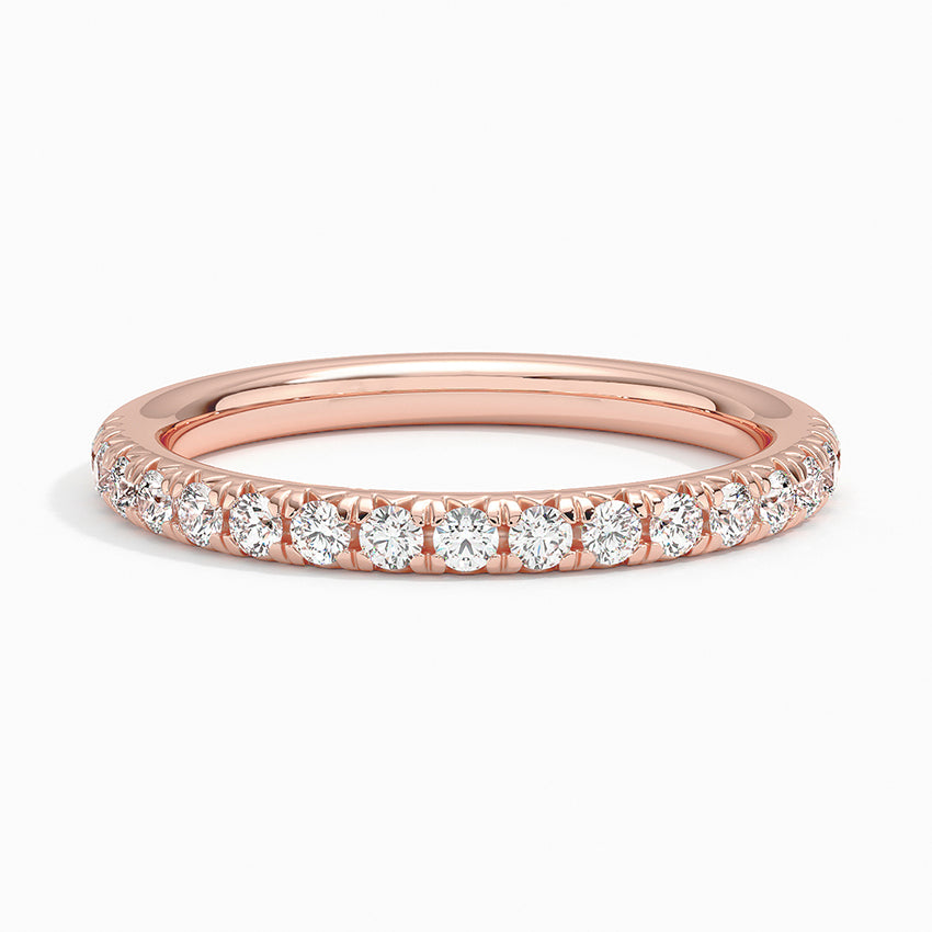 Amelie Diamond Ring (1/3 ct. tw.) Rose Gold 18k Wedding Band