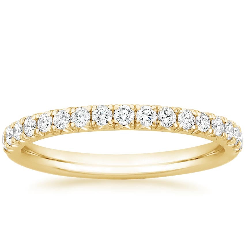 Amelie Diamond Ring (1/3 ct. tw.) Yellow Gold 18k Wedding Band