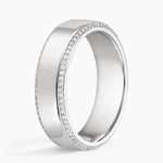 Avalon Eternity Diamond 6mm Wedding Ring (2/5 ct. tw.) Platinum Eternity Band