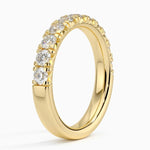 Ellora Half Coverage Diamond Ring (7/8 ct. tw.) Yellow Gold 18k Wedding Band