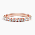 Sienna Three-Quarter Coverage Diamond Ring (5/8 ct. tw.) Rose Gold 18k Wedding Band
