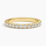 Sienna Three-Quarter Coverage Diamond Ring (5/8 ct. tw.) Yellow Gold 18k Wedding Band