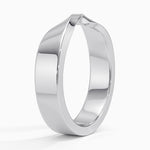 Mobius 5mm Wedding Ring Platinum Wedding Band