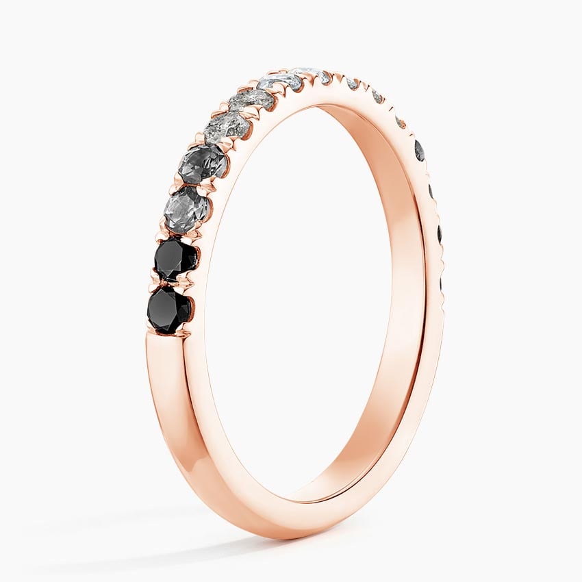 Nimbus Ombre Ring (1/3 ct. tw.) Rose Gold 18k Wedding Band