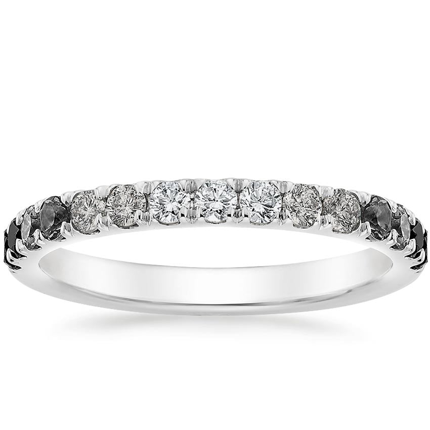 Nimbus Ombre Ring (1/3 ct. tw.) Platinum Wedding Band