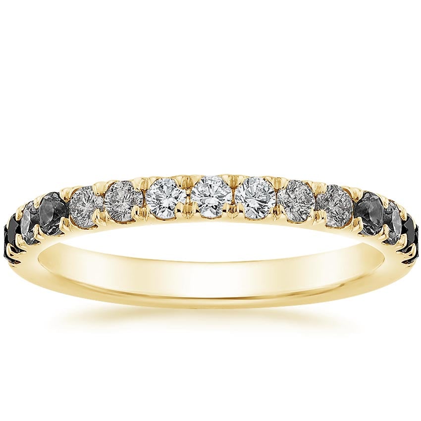 Nimbus Ombre Ring (1/3 ct. tw.) Yellow Gold 18k Wedding Band
