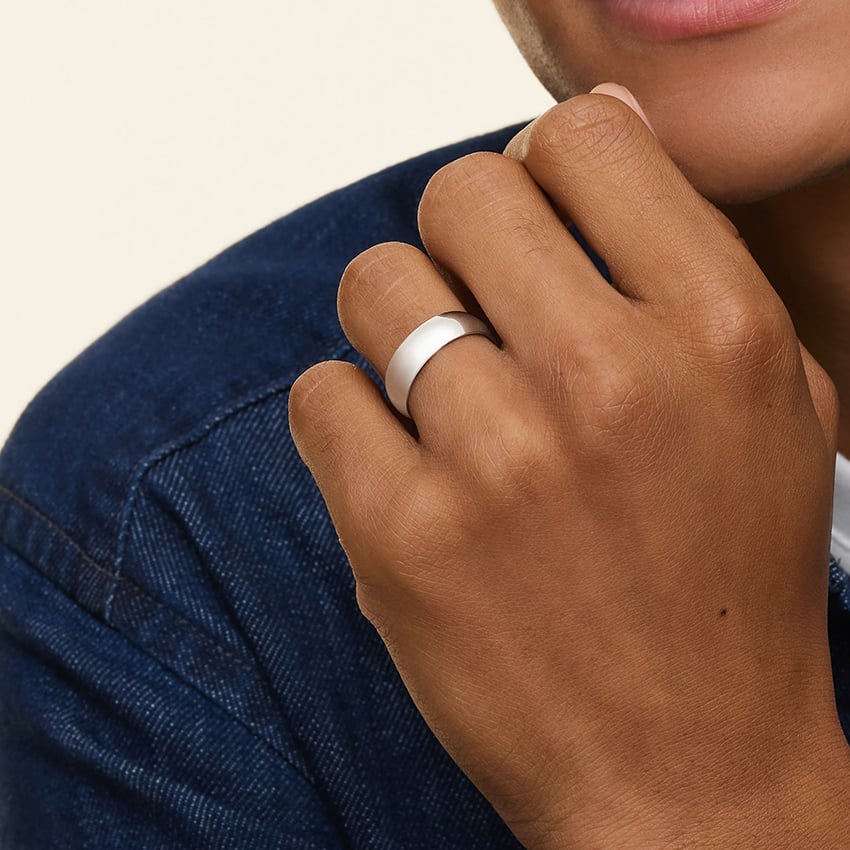 Slim Profile 6mm Wedding Ring Platinum Wedding Band