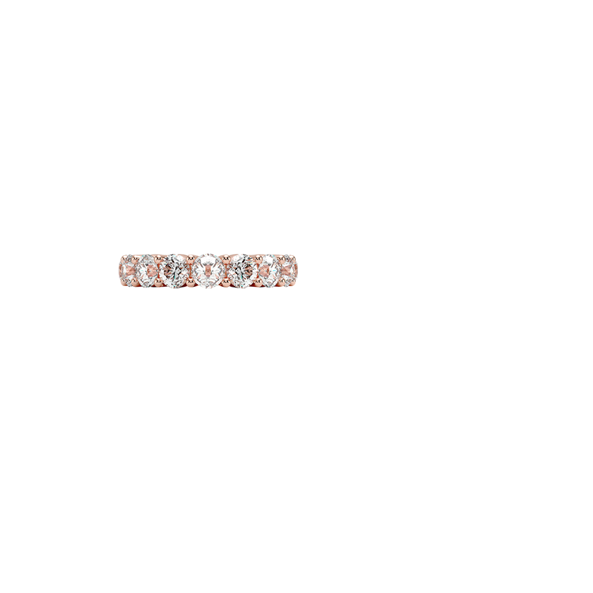 Eternity Diamond Ring (5 ct. tw.) Rose Gold 18k Eternity Band