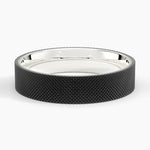 Mojave Maverick 5mm Wedding Ring White Gold 18k Wedding Band
