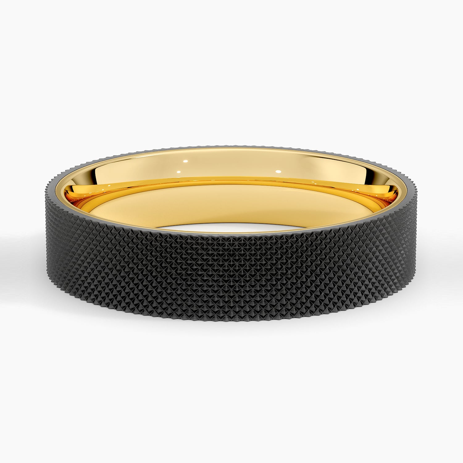 Mojave Maverick 5mm Wedding Ring Yellow Gold 18k Wedding Band