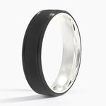 Maverick 5.5mm Wedding Ring White Gold 18k Wedding Band