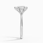 Symphony Tapered Baguette Three Stone Diamond Ring (1/5 ct. tw.) Platinum Pear Engagement Ring