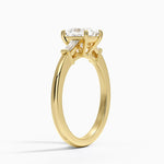 Symphony Tapered Baguette Three Stone Diamond Ring (1/5 ct. tw.) Yellow Gold 18k Princess Engagement Ring