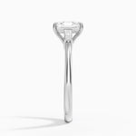 Symphony Tapered Baguette Three Stone Diamond Ring (1/5 ct. tw.) Platinum Radiant Engagement Ring