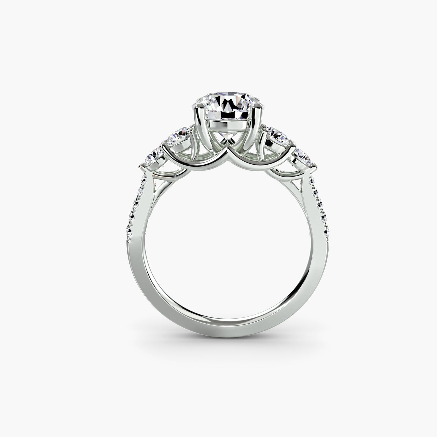The Five Stone Pave Setting