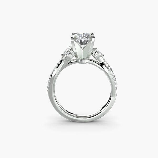 The Twist Pave Setting