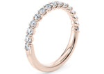 Ballerina Rose Gold 18k Full Set Natural Eternity Ring