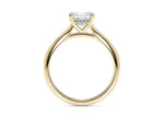 Hope Solitaire Yellow Gold 18k Princess Engagement Ring