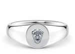 Evander White Gold 18k Wedding Band