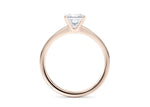 1477 Classic Solitaire Rose Gold 18k Princess Engagement Ring