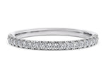 Kindrea White Gold 18k Half Set Eternity Ring