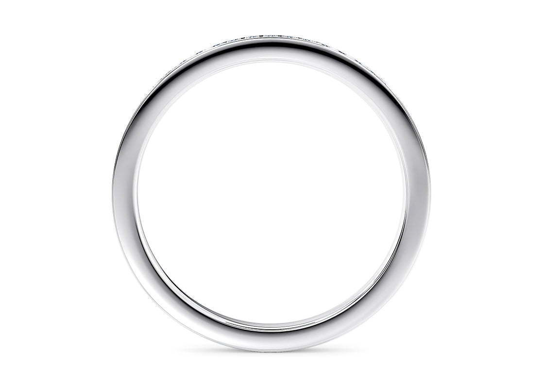 Paragon Lab Grown White Gold 18k Full Set Eternity Ring
